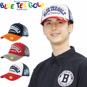 ブルーティーゴルフ ロゴ メッシュキャップ コットン スナップバック BTG-CP007【新品】8S1S Blue Tee Golf California CP-007 CP007 帽