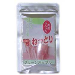 ローションバス　お風呂のローション 「お風呂でねっとり」とろとろ入浴剤（グリーンアップル）　50ｇ　ローション風呂・ねるぬるバスタ