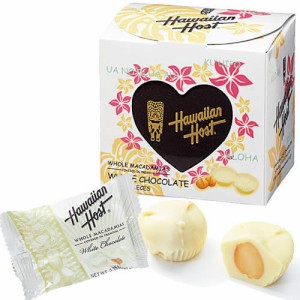 【ハワイ】ハワイアンホースト マカダミアナッツホワイトチョコ ハートボックス1箱 | ギフト プレゼント お取り寄せ お土産 HIS |