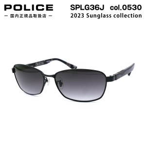 ポリス サングラス 2023 SPLG36J 0530 60mm アジアンフィット POLICE Origins 国内正規品 紫外線カット UVカット
