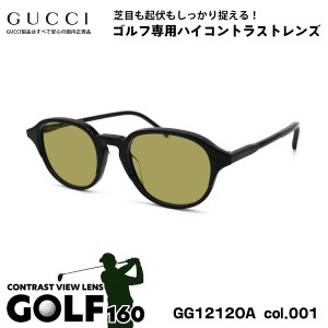 グッチ ゴルフ サングラス GG1212OA col.001 50mm GUCCI アジアンフィット メンズ レディース UVカット 国内正規品 新品 GOLF160