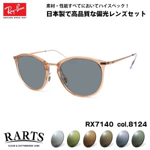 レイバン 偏光 サングラス RARTS RX7140 (RB7140) 8124 51mm Ray-Ban アーツ UVカット