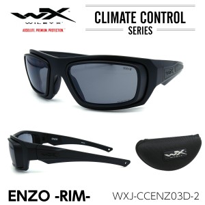 ワイリーX サングラス サバゲー用品 送料無料 WILEY X WX ENZO -RIM- WXJ-CCENZ03D-2 米軍 ミリタリー 耐衝撃性