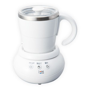 ミルクカップフォーマー  MCF30(W) パンナホワイト  ミルクフォーマー ミルクフォーム 珈琲 コーヒー ラテアート ホットミルク 泡   UCC(