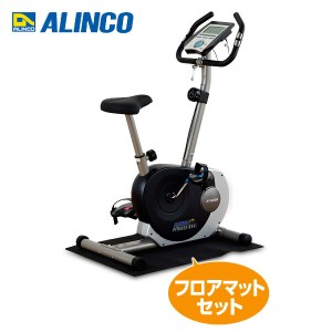 フィットネスバイク マット付き AF6200+フロアマット お買い得セット  AF6200M  エクササイズバイク フィットネスバイク 在宅 運動不足解