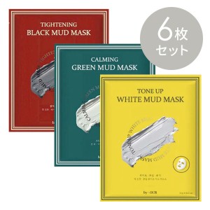 【使用期限2024年6月中旬までのため特価】バイアウア BTS使用 泥マスク MUD MASK 6枚入り BTS IN THE SOOP 2 フェイスパック 韓国コスメ 