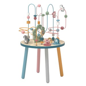 ビーズテーブル 知育玩具 木製 おもちゃ ベビー 赤ちゃん ビーズメイズ (対象月齢2歳から)  TYPR44033  ベビー用品 ベビーグッズ おもち
