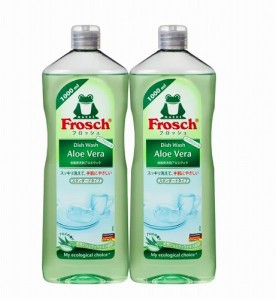 Frosch フロッシュ アロエ ベラ 食器用洗剤 1000ml x 2本 cos11019 コストコ COSTCO