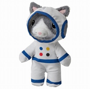 IKEA イケア ソフトトイ 宇宙服付き ネコ 28cm m40551537 AFTONSPARV アフトンスパルヴ 