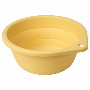 IKEA イケア 洗面ボウル 折りたたみ式 イエロー 27cm m40567722 PEPPRIG ペップリグ 