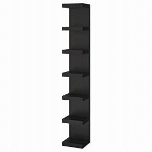 IKEA イケア ウォールシェルフユニット ブラックブラウン 30x190cm big40430593 LACK ラック