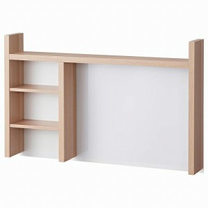 IKEA イケア 追加ユニット 高 ホワイトステインオーク調 105x65cm big70492725 MICKE ミッケ