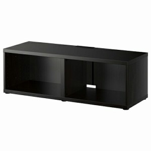 IKEA イケア テレビ台 ブラックブラウン 黒茶 120x40x38cm big00294516 BESTA ベストー