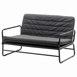 IKEA イケア ソファベッド クニーサ ダークグレー ブラック 120cm big80361494 HAMMARN ハッマルン