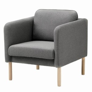 IKEA イケア パーソナルチェア  スカルトフタ ブラック  ライトグレー big60519476 VISKABACKA ヴィスカバッカ