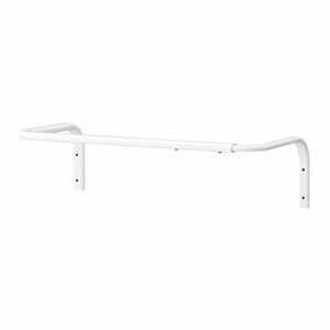 IKEA イケア ハンガーレール ホワイト 白 60-90cm a10179436 MULIG ムーリッグ