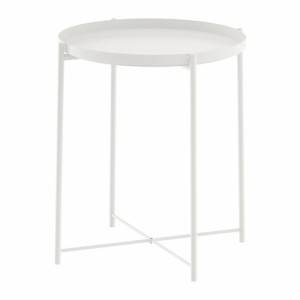 IKEA イケア トレイテーブル ホワイト 白 50337820 GLADOM グラドム