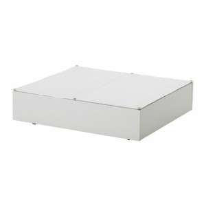 IKEA イケア ベッド下収納ボックス ホワイト 白 65x70cm z90354515 VARDO ヴァルドー