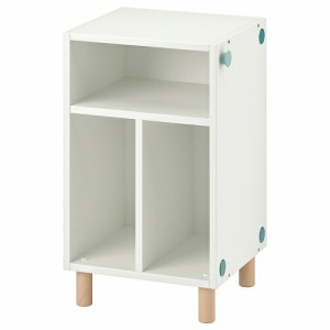 IKEA イケア ベッドサイドテーブル シェルフユニット ホワイト m50469491 SMUSSLA スムッスラ