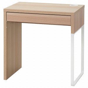 IKEA イケア デスク ホワイトステインオーク調 73x50cm n00488883 MICKE ミッケ