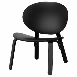 IKEA イケア イージーチェア ブラックステイン オーク材突き板 n60425642 FROSET フローセット