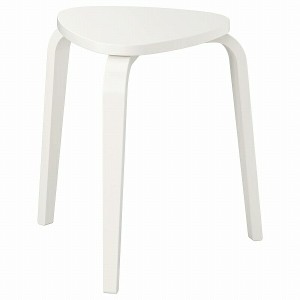 IKEA イケア スツール ホワイト 白 n80491532 KYRRE シルレ