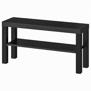 IKEA イケア テレビ台 ブラック 黒 90x26x45cm a30353566 LACK ラック