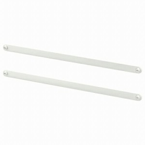 IKEA イケア サスペンションレール ホワイト 55cm 2ピース m40505512 HJALPA イェルパ