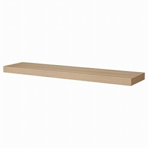 IKEA イケア ウォールシェルフ ホワイトステインオーク調 110x26cm m50418213 LACK ラック