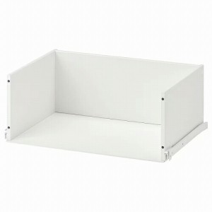 IKEA イケア 引き出し 前部なし ホワイト 30x40cm m50492793 KONSTRUERA コンストゥルエラ