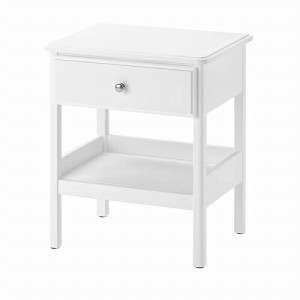 IKEA イケア ベッドサイドテーブル ホワイト 51x40cm m60357474 TYSSEDAL ティッセダール
