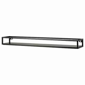 IKEA イケア ディスプレイシェルフ チャコール 75cm m40515808 LINDASEN リンドーセン