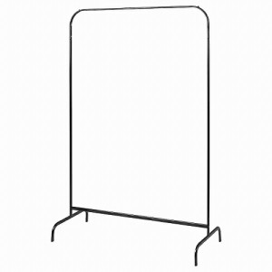 IKEA イケア 洋服ラック(大)ブラック黒 99x152cm m40561843 MULIG ムーリッグ