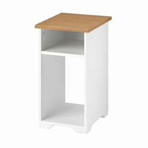 IKEA イケア サイドテーブル ホワイト 40x32cm m60532010 SKRUVBY スクルーヴビー