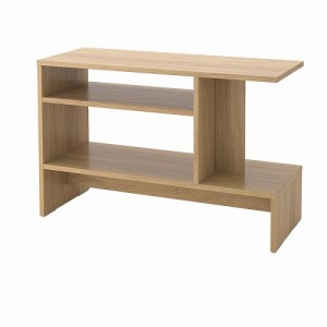 IKEA イケア サイドテーブル オーク調 80x31cm m00541423 HOLMERUD ホルメルド 