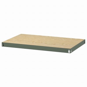 IKEA イケア 棚板 グレーグリーン パイン材合板 84x54cm m00547910 BROR ブロール 