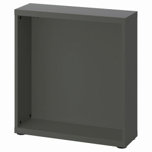 IKEA イケア フレーム ダークグレー 60x20x64cm m30538594 BESTA ベストー 