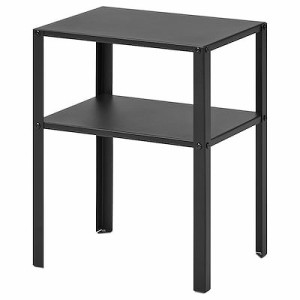 IKEA イケア サイドテーブル ブラック 37x28cm m80576319 KNARREVIK クナレヴィーク 