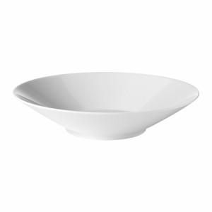 IKEA イケア ボウル 斜め縁 ホワイト 白 28cm 盛鉢 70279701 IKEA 365+