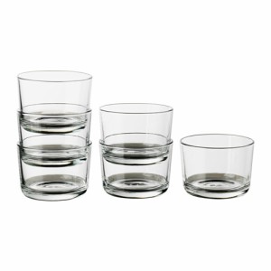 IKEA イケア グラス コップ  クリアガラス 180ml 6ピース 90278357 IKEA 365+