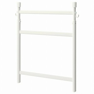 IKEA イケア 調節可能ラック フック付き n60440954 SUNNERSTA スンネルスタ