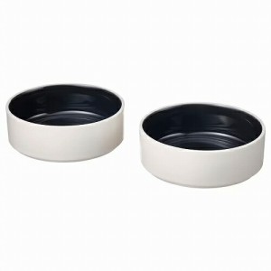 IKEA イケア ボウル ダークグレー 15cm 小鉢 2ピース m00502964 OMBONAD オンボナド