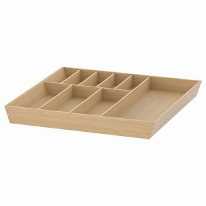 IKEA イケア カトラリートレイ ライトバンブー竹 52x50cm m30486415 UPPDATERA ウップダテラ