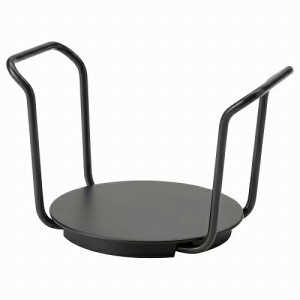 IKEA イケア プレートホルダー チャコール 15-23cm m90486422 UPPDATERA ウップダテラ