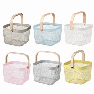 IKEA イケア バスケット かご 25x26x18cm v0003 RISATORP リーサトルプ