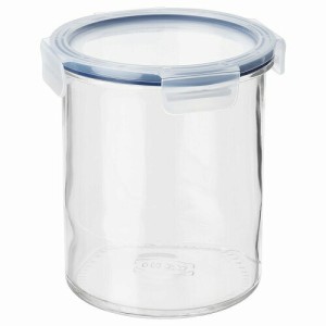 【セット商品】IKEA イケア ふた付き容器 ガラス プラスチック 1.7L m19277772 IKEA 365+