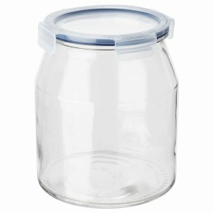 【セット商品】IKEA イケア ふた付き容器 ガラス プラスチック 3.3L m99277773 IKEA 365+