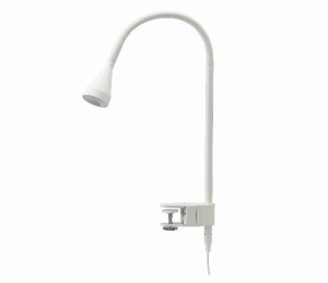 IKEA イケア LEDウォール クリップ式 スポットライト ホワイト 白 n50408308 NAVLINGE ネーヴリンゲ