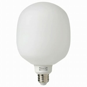 IKEA イケア LED電球 E26 440ルーメン ワイヤレス調光 ホワイトスペクトラム チューブ形 ホワイトフロストガラス m60461913 TRADFRI トロ