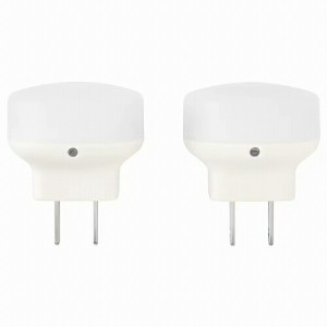 IKEA イケア LEDナイトライト センサー式 ホワイト 白  2ピース z10350125 MORKRAADD モルクレッド